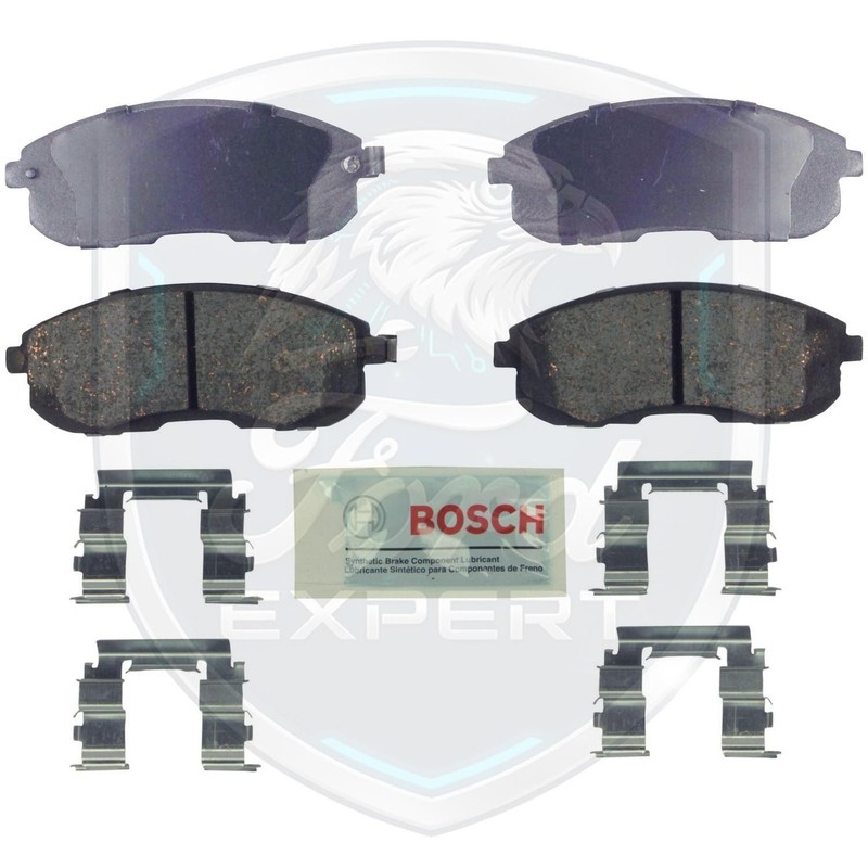 Bosch OEM Front Pads & Rear Shoes For 2000-2001 Nissan Sentra Lifetime Warranty gallery