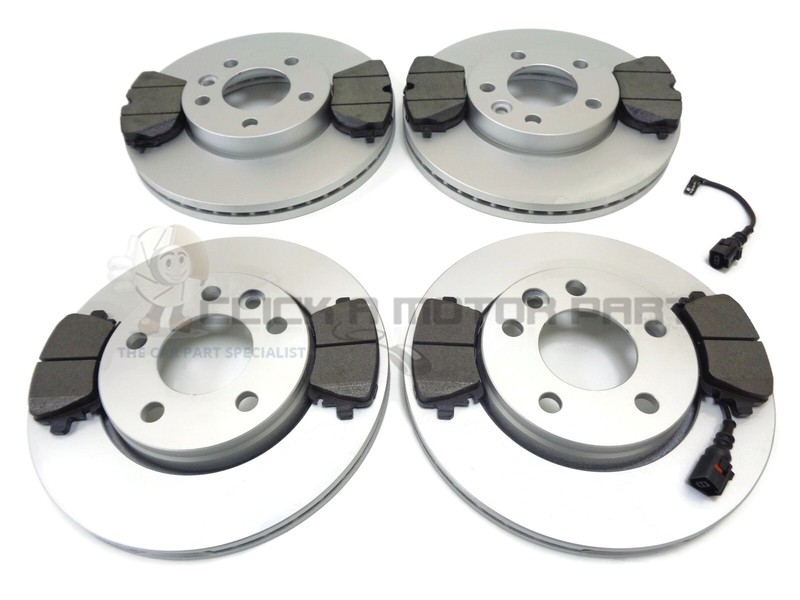 Front And Rear Brake Discs And Pads For VW Transporter T6 2.0 TDi (Check Type)