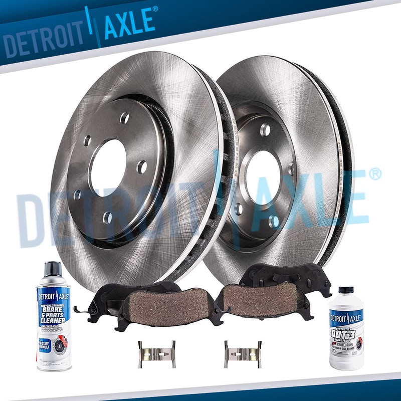 Front 350mm Brake Rotor Ceramic Pad for 2003 – 2008 2009 2010 Porsche Cayenne