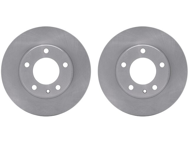 For 1985-1986 BMW 524td Brake Rotor Set Front Dynamic Friction 37225QSYR