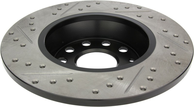 StopTech 127.33099L Sport Drilled & Slotted Rear Brake Rotor for 05-10 VW Jetta gallery