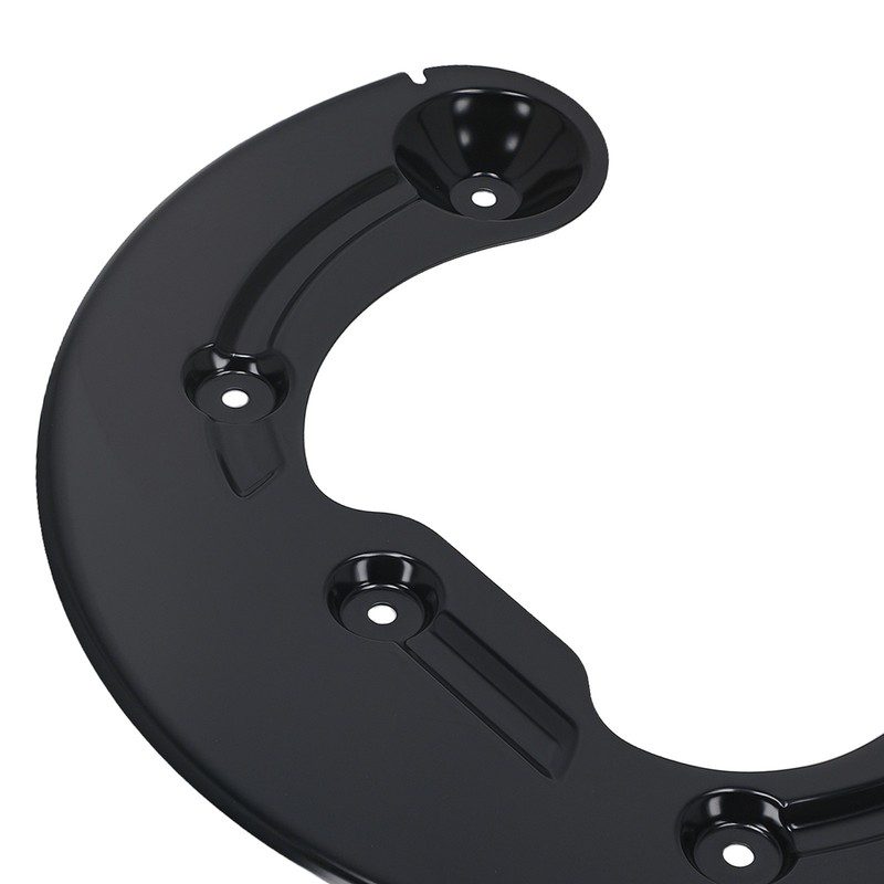 1pc Brake Dust Shield Plate Front Left Side for Ford F-150 2004-2008 Black gallery