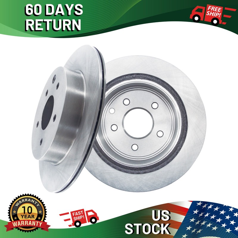 13.15 inch (334mm) Rear Disc Brake Rotors for Honda Odyssey Pilot Acura MDX ZDX