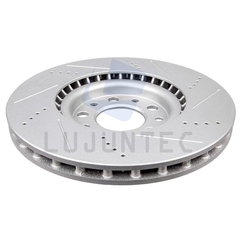 Front Rear Brake Discs Rotors Ceramic Pads Kit For Dodge Dart 2013-16 Drill Slot gallery