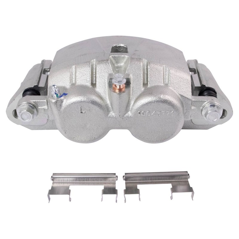 Rear Ceramic Disc Brake Pads Rotors & Caliper Kit for GM Dually Truck gallery