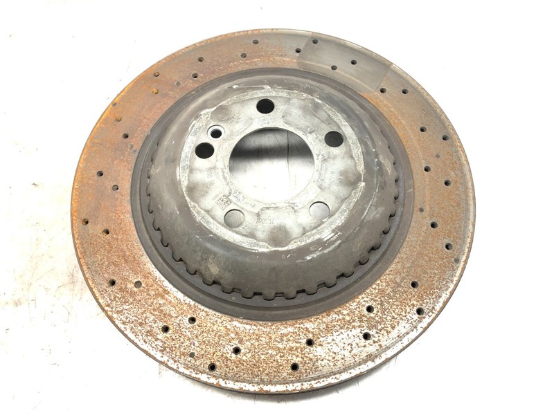 2014-2020 MERCEDES W222 S550 S560 RWD REAR BRAKE DISC ROTOR SET X2 OEM #NOTE gallery