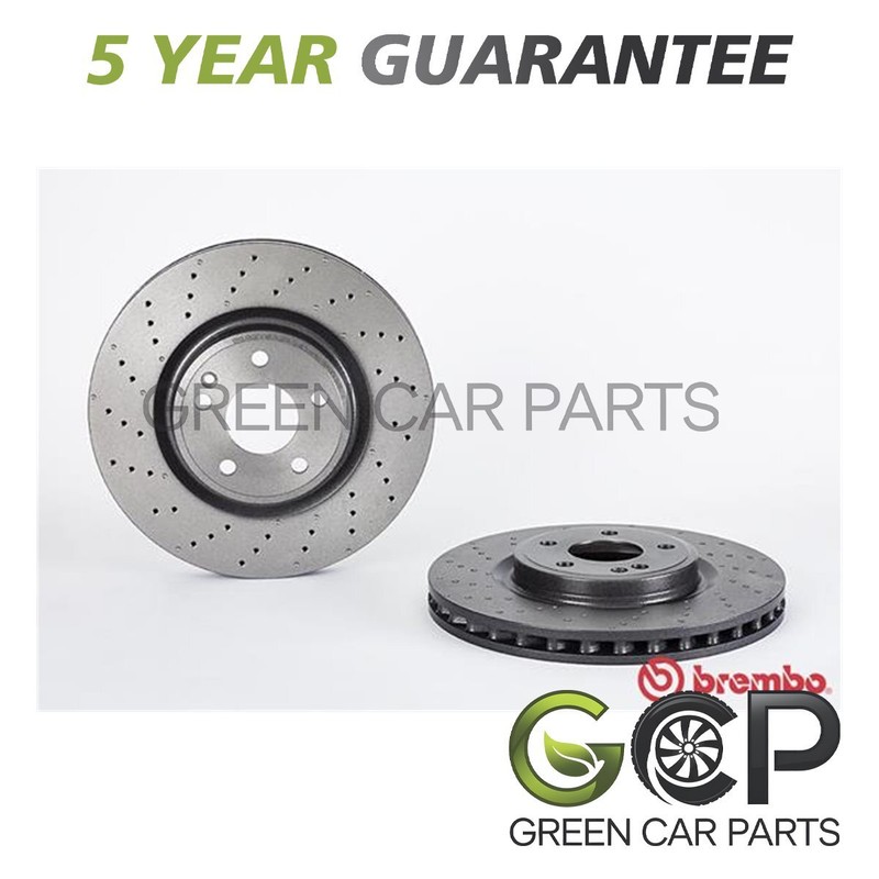 Brake Disc Front GCP Fits Mercedes GLA CLA A-Class 2.0 CDi 2.1 D + Other Models