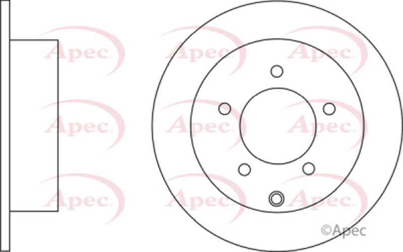 Fits Jeep Patriot Compass Dodge Caliber Chrysler Sebring 1x Brake Disc Rear Mity gallery