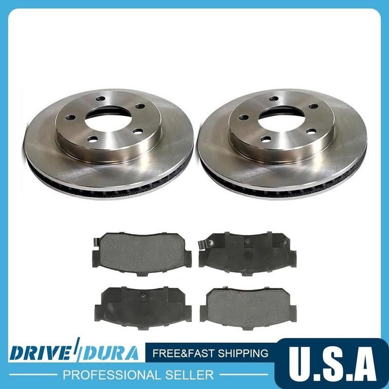 Rear Disc Brake Rotors Brake Pads Kit fits Nissan Altima Nissan Sentra