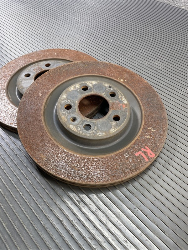 2016-2025 Audi A4 Rear Left and Right Disc Brake Rotor Set 34k Mil Set of 2 OEM gallery