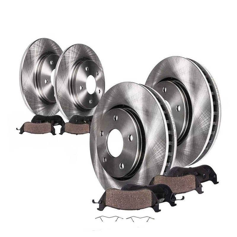 Brake Ceramic Premium for 2013-2016 Ford Escape Front & Rear Disc gallery