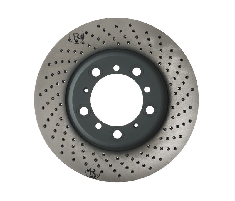 Front & Rear Brake Disc Sets With Brake Pad Sets & Sensors For 2017-2022 Porsche gallery