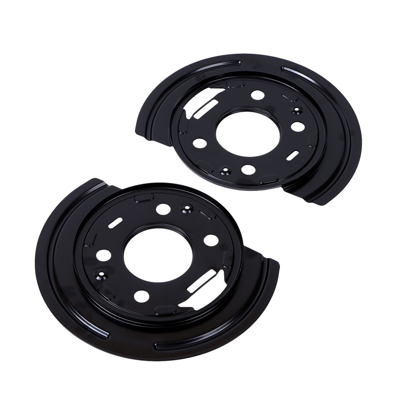 LABLT 2× Brake Backing Plate Dust Shield For Chevy Avalanche Silverado 1999-2006 gallery