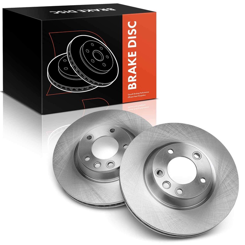 Front 349.7mm Disc Brake Rotor for Audi Q7 Volkswagen Touareg Porsche Cayenne