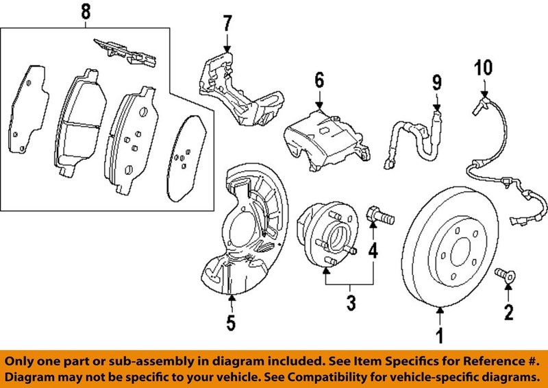 GM OEM 19-25 Envision,XT4 Front Suspension Brake Components-Rotor 13529992
