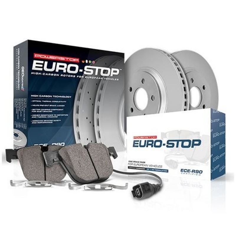 Power Stop Brake Kit For Volkswagen Bettle 2012-2017 | Front | Euro-Stop gallery