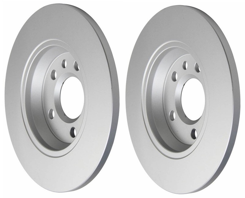 Pair Set of 2 Rear Hella Pagid Brake Disc Rotors 294mm For VW EuroVan 2000-2003