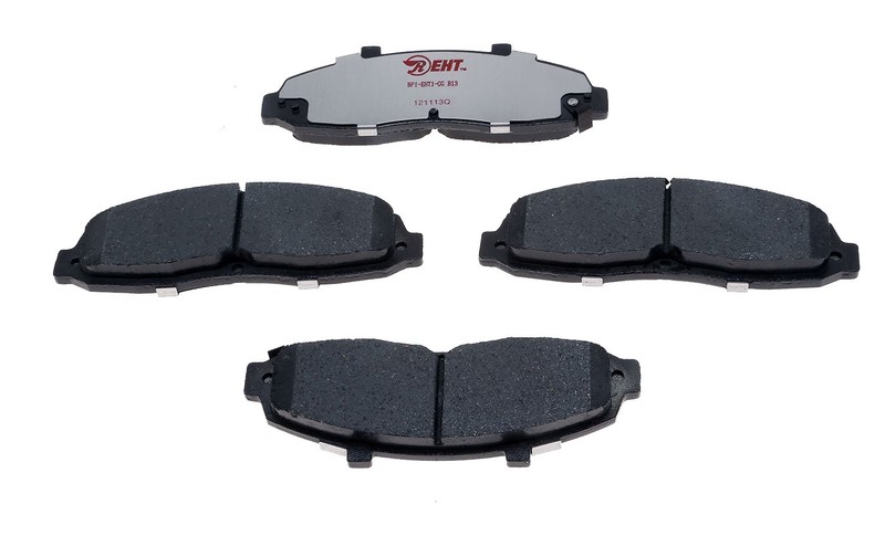 Front Premium Ceramic Brake Pads Kit For 1997-2004 Ford F-150 5 lug Wheels 9yr W gallery