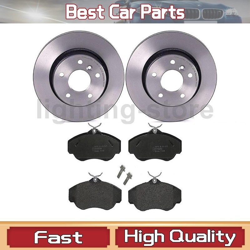 Front Brake Pads and Disc Rotors set Fits Land Rover Range Rover 4.2L 3.9L 4.0L