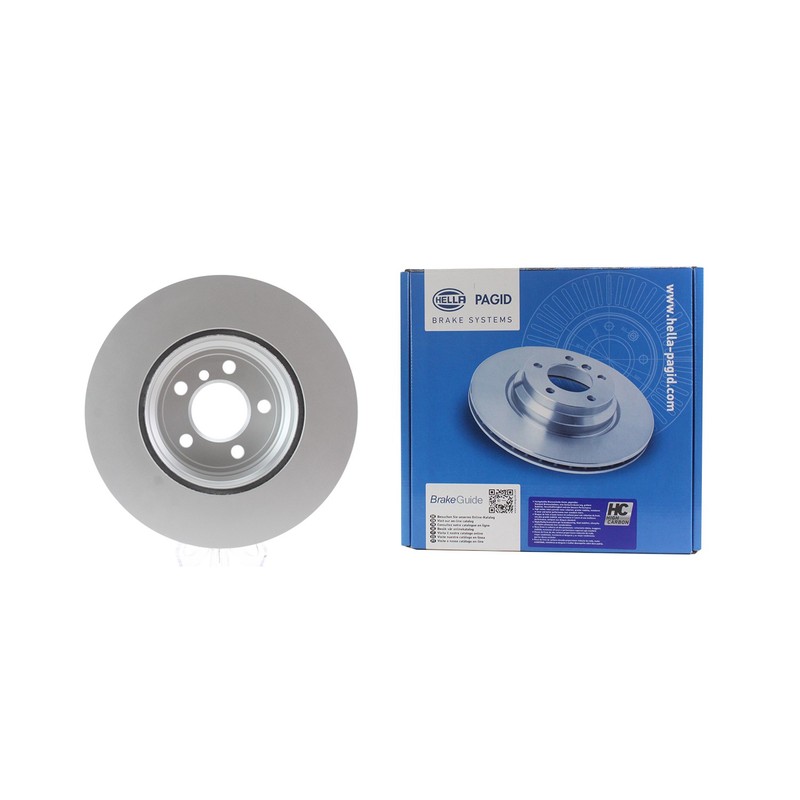 Hella Pagid 345mm Rear Coated Disc Brake Rotor For BMW X5 E70 F15 X6 E71 F16