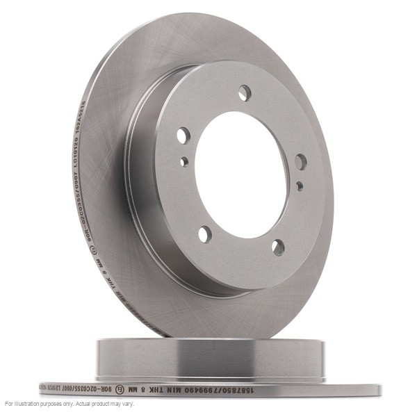 2X APEC Front Brake Discs for SUZUKI VITARA / ESCUDO 1988-98 289mm Solid SDK6193 gallery