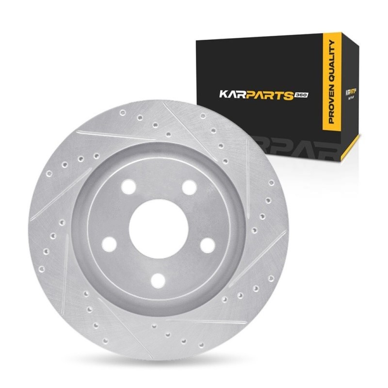 For Jeep Wrangler JK 2018 Brake Rotor | 28 mm. / 1.10 inches Nominal Thickness