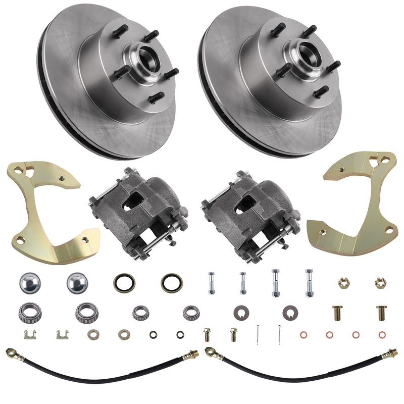 Front Disc Brake Upgrade Kit for Chevrolet 55-64 Full Size Cars 5 x 4-3/4'' gallery
