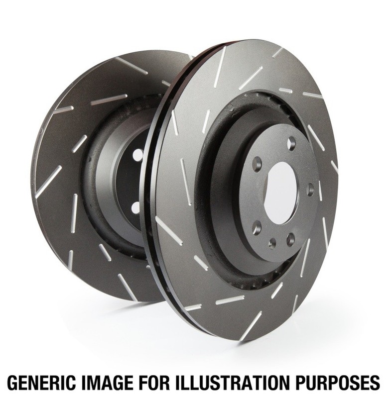 EBC 11-14 Ford Edge 2.0 Turbo USR Slotted Rear Rotors gallery