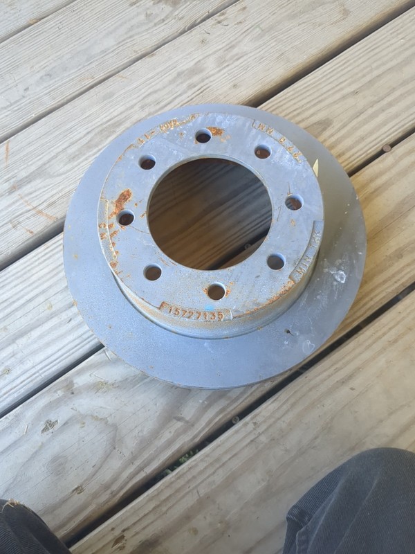 01 To 09 Chevy Silverado 2500hd Front Brake Rotor
