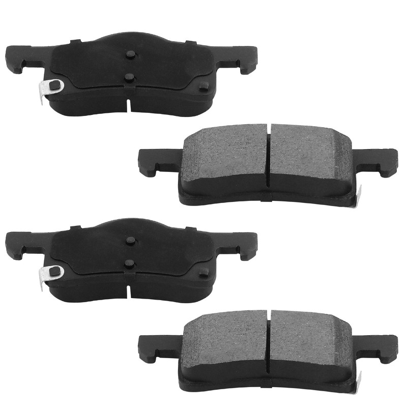Front Rear Disc Rotors And Ceramic Brake Pads for Chevy Traverse GMC Acadia gallery