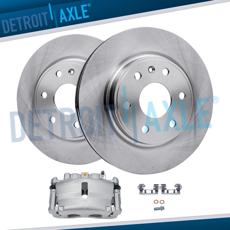 Front Disc Rotors + Left Caliper for 2007 – 2016 Traverse Acadia Enclave Outlook