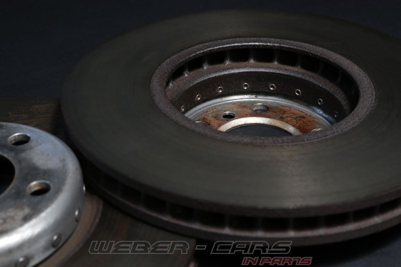 6785669 6785670 Front Brake Rotors 348X36MM + Brake Pads OEM 5 Series F10 535 gallery