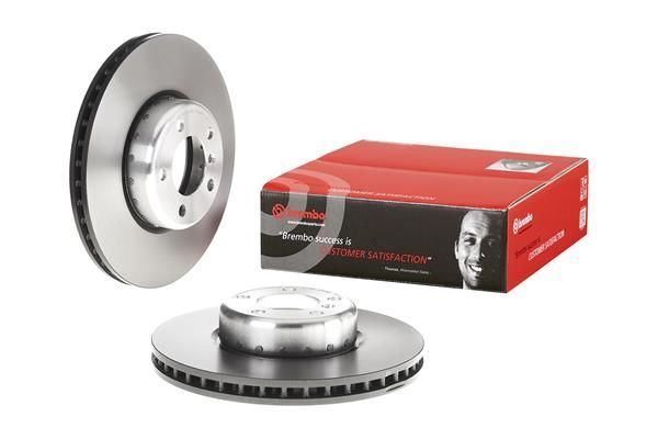 Front Brake Discs Internally Vented & 2-Piece + Pads Fits BMW 2 Series BREMBO gallery