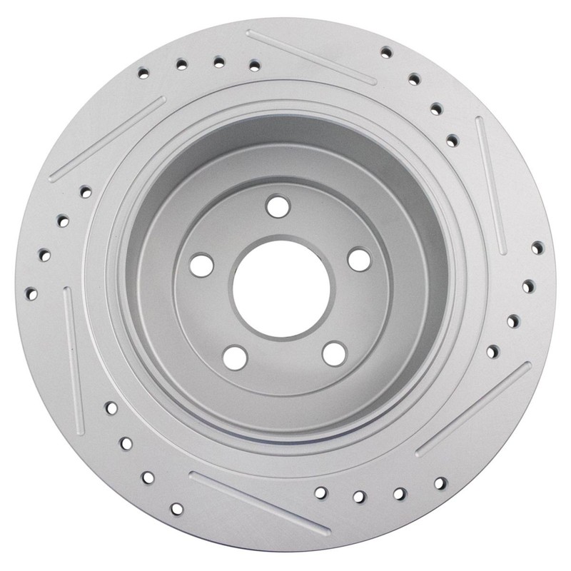 Drilled Brake Rotor Set Fits 2003-2006 Subaru Baja 2001-2004 Legacy Outback gallery