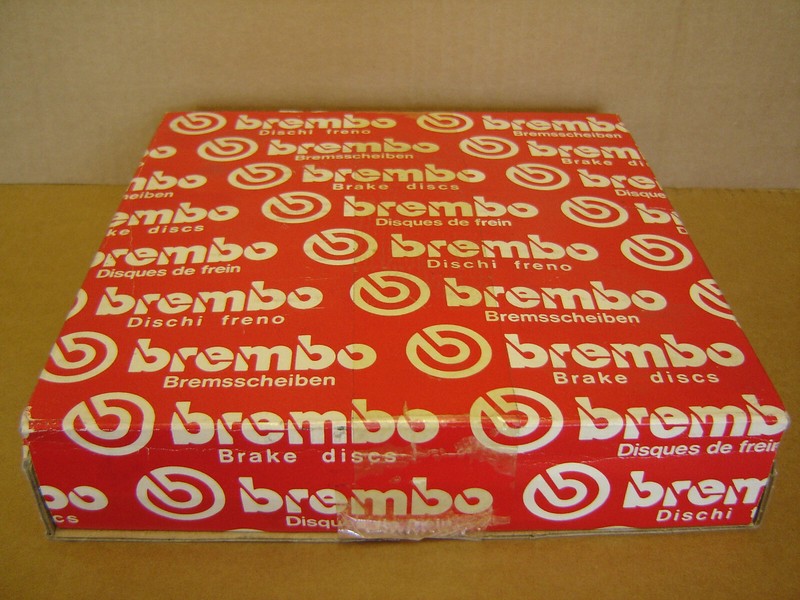 BREMBO (1) REAR BRAKE DISC ROTOR 25154 1312 JA*GUAR XJ6 XJ40