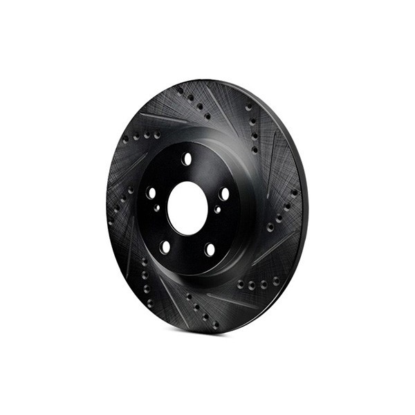 For Subaru Brat 82-83 Brake Rotor eLINE Drilled & Slotted 1-Piece Front