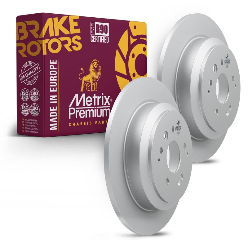 Rear Disc Brake Rotor for 2014-2016 Acura MDX 2PC 42510TZ5A03 12.99 in