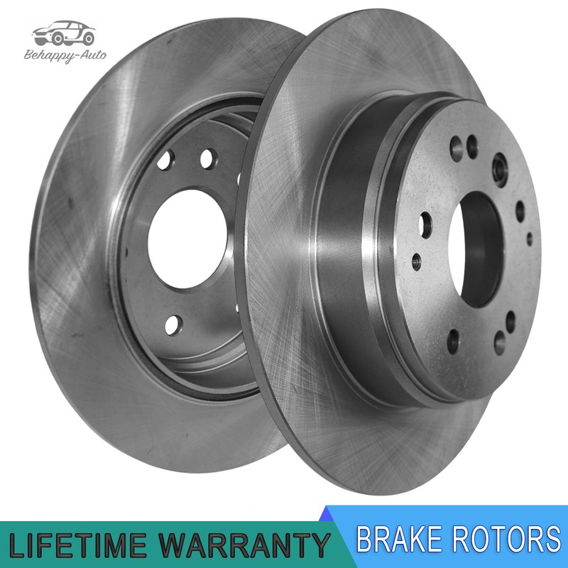 2pcs 282mm Rear Disc Brake Rotors for Acura TL 2004-2008 Honda Element 2003-2011