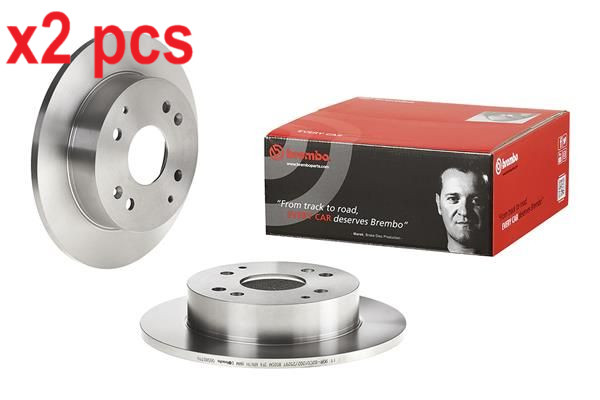X2 PCS L&R SIDES BRAKE DISC 08.5803.10