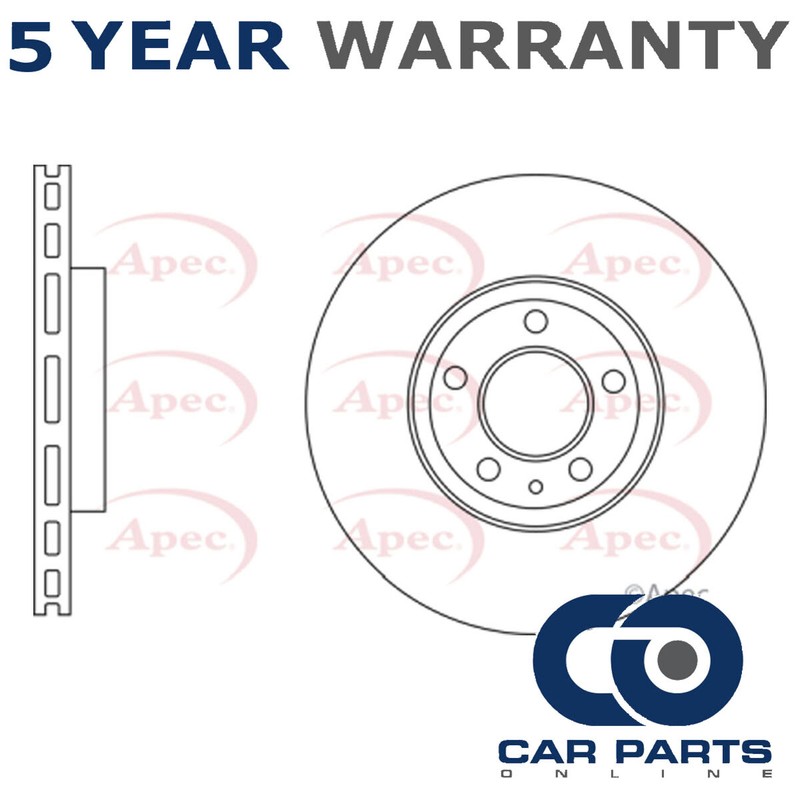 Brake Disc Front CPO Fits Ford Mondeo 2014- DG9C1125AE