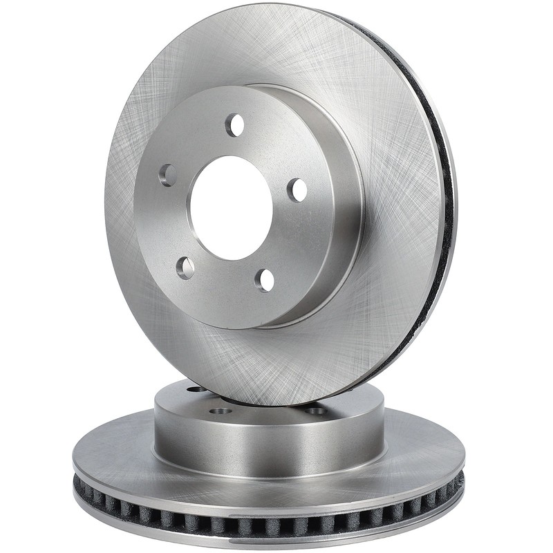 2X Front Vented & Solid Brake Rotors Fits Jeep For Liberty 2002 – 2006 2007