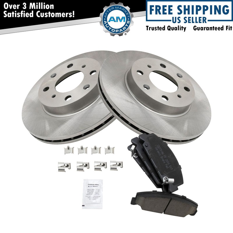 Brake Pad Rotor Kit Ceramic Front Set for Honda Civic CRX Del Sol