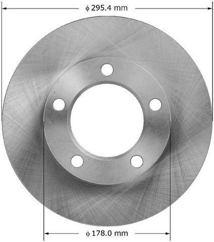 Bendix Premium Drum And Rotor Disc Brake Rotor P N Prt1289 gallery