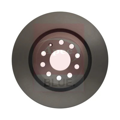 2x Brake Discs Pair Vented fits AUDI SQ2 GA 2.0 Rear 2018 on 310mm Set Apec Blue