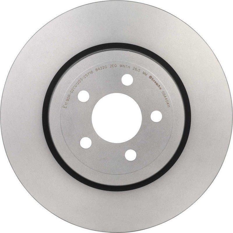 Disc Brake Rotor-Premium UV Coated OE Equivalent Rotor Brembo 09.A404.11