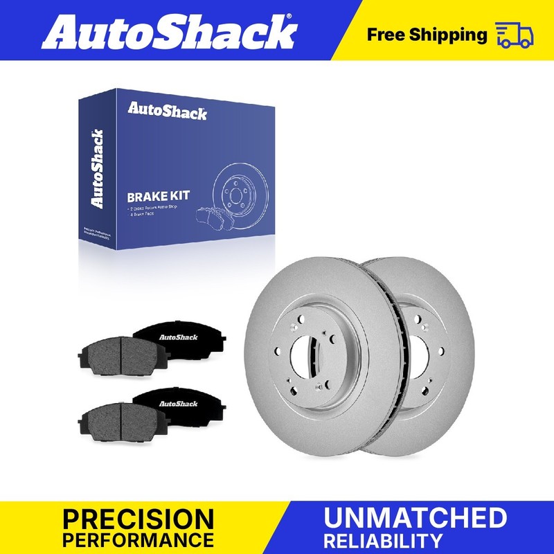Front Brake Rotors Premium Ceramic Pads for Honda, Civic 2006-2011, FWD L4 2.0L