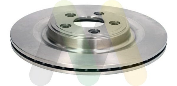 Motaquip Rear 1x Brake Disc Fits Jaguar XK8 2002-2006 C2D26352 C2C25339 gallery