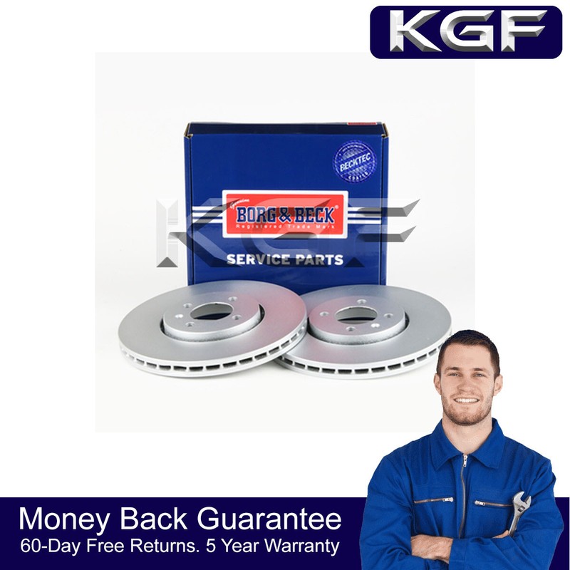 KGF Front 1x Brake Disc Fits VW Up 2017- 1.0 1S0615301K