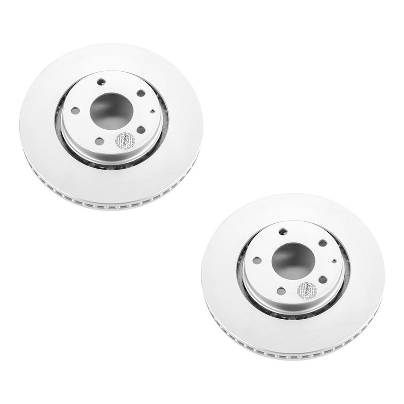 SET-P15JBR1745EVC-2 Powerstop Brake Discs 2-Wheel Set Front for Mazda CX-5 16-24