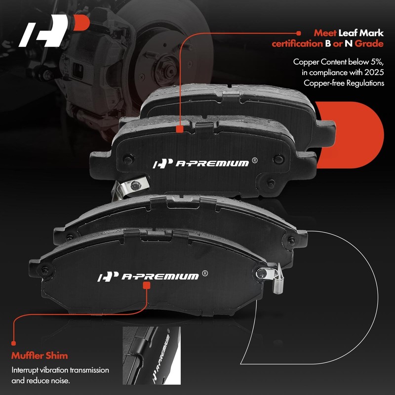 Drilled Rotors & Ceramic Brake Pad Front & Rear for INFINITI FX35 FX37 FX45 QX70 gallery
